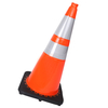 28" 7LB USA Style Orange PVC Traffic Cone