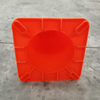 70cm 1.9kg All Orange PVC Cone With Ring